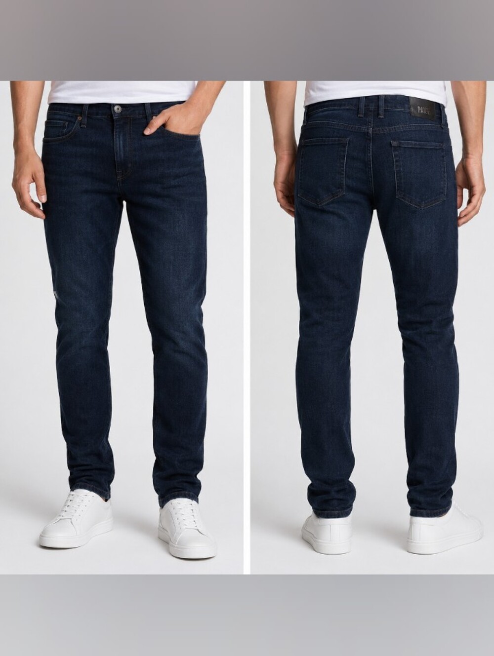 PAIGE Croft Skinny  Men’s Dark Blue Jeans -5 Pocket 32/31